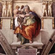 Michelangelo Buonarroti The Delphic Sibyl china oil painting artist